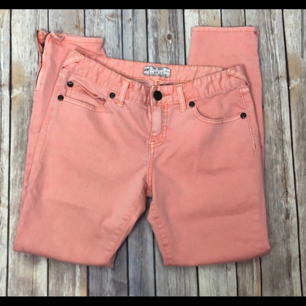 FREE PEOPLE cropped skinny jeans